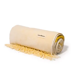Business & Pleasure Co. The Holiday Beach Blanket - Ocean Mimosa Stripe
