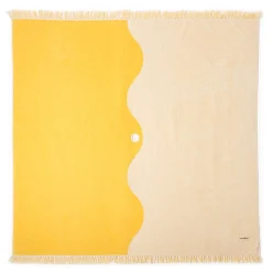Business & Pleasure Co. The Holiday Beach Blanket - Ocean Mimosa Stripe