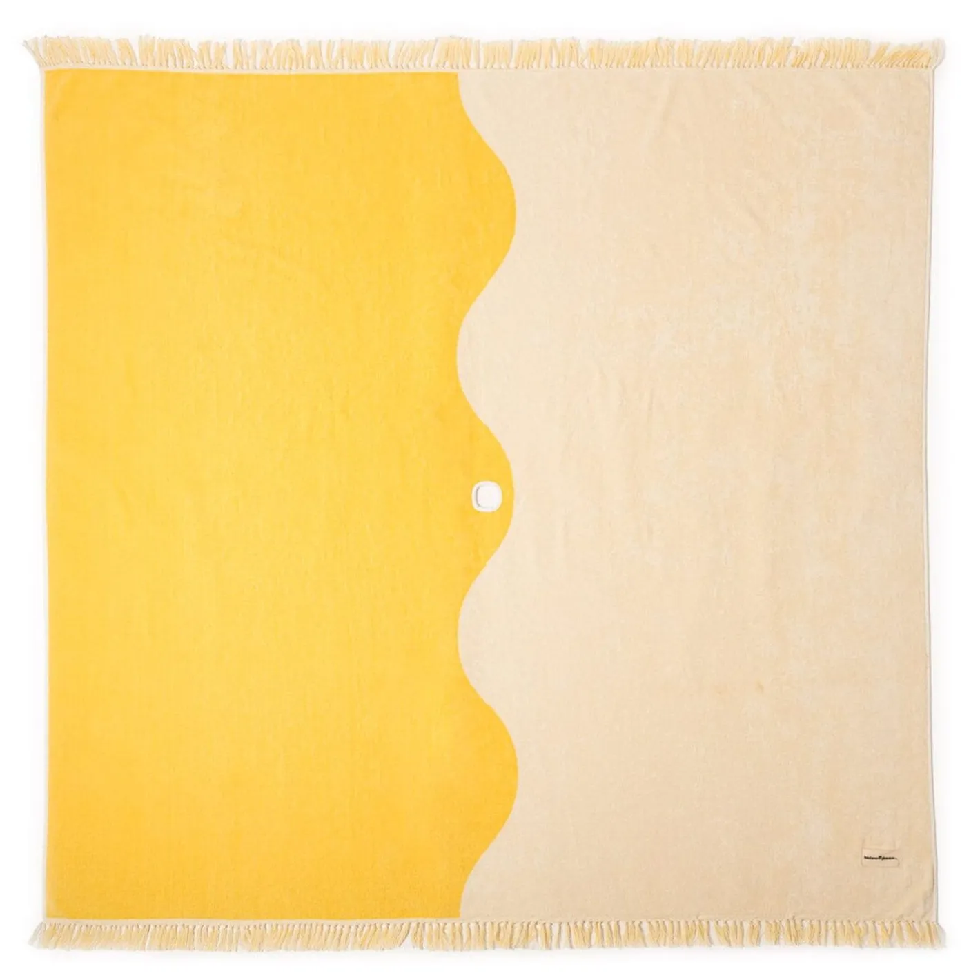 Business & Pleasure Co. The Holiday Beach Blanket - Ocean Mimosa Stripe