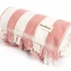 Business & Pleasure Co. The Holiday Beach Blanket - Pink Capri Stripe