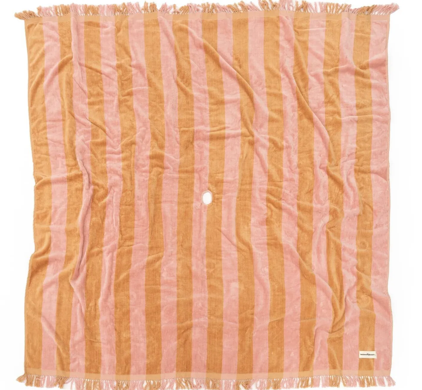 Business & Pleasure Co. The Holiday Beach Blanket - 70'S Sand & Pink