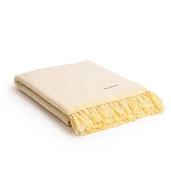Business & Pleasure Co. The Holiday Beach Towel - Ocean Mimosa Stripe
