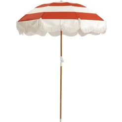 Business & Pleasure Co. The Holiday Beach Umbrella - Le Sirenuse Capri Stripe