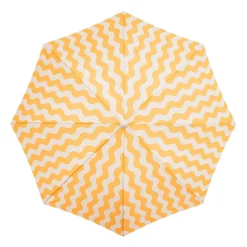 Business & Pleasure Co. The Holiday Beach Umbrella - Ocean Mimosa Stripe