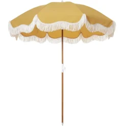 Business & Pleasure Co. The Holiday Beach Umbrella - Vintage Gold