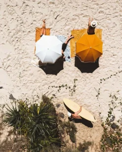 Business & Pleasure Co. The Holiday Beach Umbrella - Vintage Gold