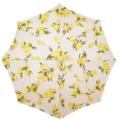 Business & Pleasure Co. The Holiday Beach Umbrella - Vintage Lemons