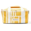Business & Pleasure Co. The Holiday Cooler Bag - Fff Yellow Stripe
