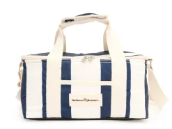Business & Pleasure Co. The Holiday Cooler Bag - Navy Capri Stripe