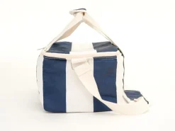 Business & Pleasure Co. The Holiday Cooler Bag - Navy Capri Stripe