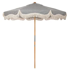 Business & Pleasure Co. The Market Umbrella - Lauren'S Navy Stripe