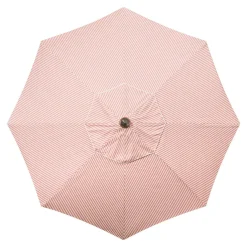 Business & Pleasure Co. The Market Umbrella - Lauren'S Pink Stripe