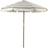 Business & Pleasure Co. The Market Umbrella - Malibu Black Stripe