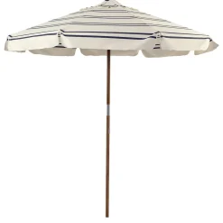 Business & Pleasure Co. The Market Umbrella - Malibu Black Stripe