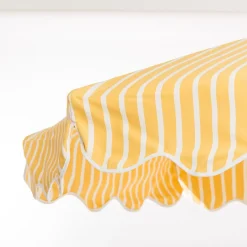 Business & Pleasure Co. The Market Umbrella - Monaco Mimosa Stripe