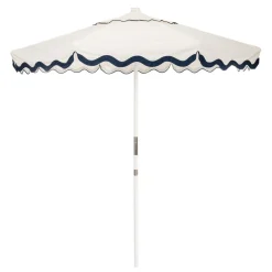 Business & Pleasure Co. The Market Umbrella - Rivie White