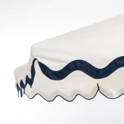 Business & Pleasure Co. The Market Umbrella - Rivie White