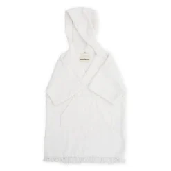 Business & Pleasure Co. The Mini Poncho - Antique White