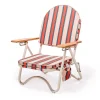 Business & Pleasure Co. The Pam Chair - Bistro Dusty Pink Stripe