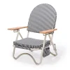 Business & Pleasure Co. The Pam Chair - Laurens Navy Stripe