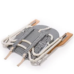 Business & Pleasure Co. The Pam Chair - Laurens Navy Stripe