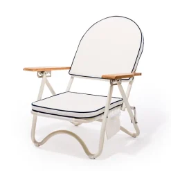 Business & Pleasure Co. The Pam Chair - Rivie White