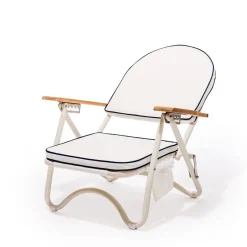 Business & Pleasure Co. The Pam Chair - Rivie White
