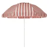 Business & Pleasure Co. The Patio Umbrella - Bistro Dusty Pink Stripe