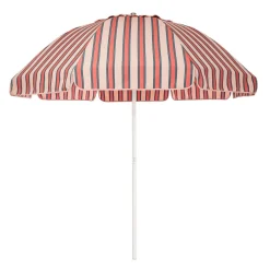 Business & Pleasure Co. The Patio Umbrella - Bistro Dusty Pink Stripe