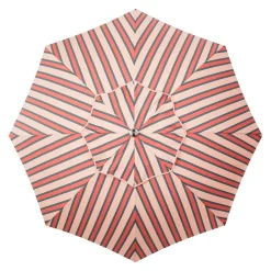 Business & Pleasure Co. The Patio Umbrella - Bistro Dusty Pink Stripe