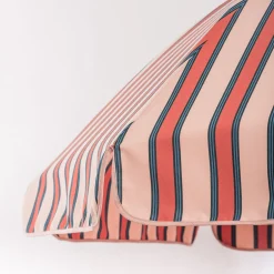 Business & Pleasure Co. The Patio Umbrella - Bistro Dusty Pink Stripe