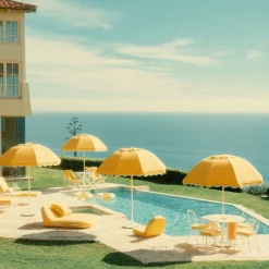 Business & Pleasure Co. The Patio Umbrella - Rivie Mimosa