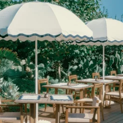 Business & Pleasure Co. The Patio Umbrella - Rivie White
