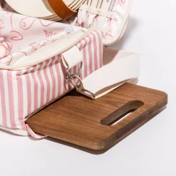 Business & Pleasure Co. The Picnic Set - Laurens Pink Stripe