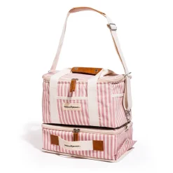 Business & Pleasure Co. The Picnic Set - Laurens Pink Stripe