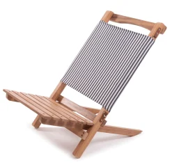 Business & Pleasure Co. The 2-Piece Chair - Lauren'S Navy Stripe