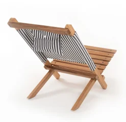 Business & Pleasure Co. The 2-Piece Chair - Lauren'S Navy Stripe