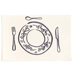 Business & Pleasure Co. The Placemat - Lauren'S Navy Stripe