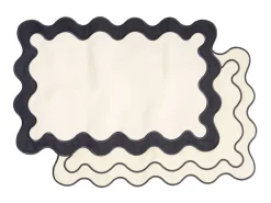 Business & Pleasure Co. The Placemat - Rivie White