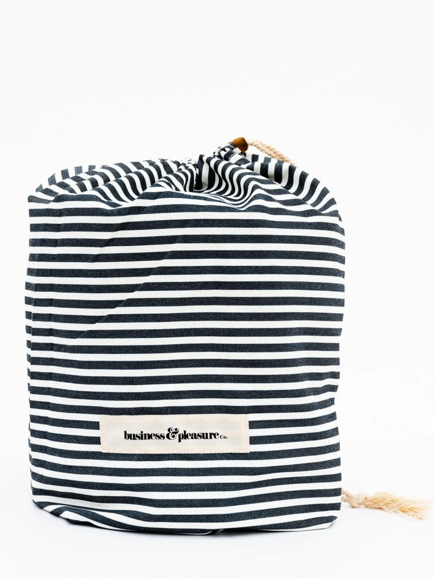 Business & Pleasure Co. The Pool Lounger - Lauren'S Navy Stripe