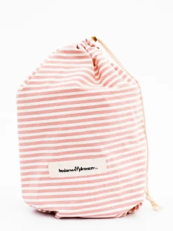 Business & Pleasure Co. The Pool Lounger - Lauren'S Pink Stripe