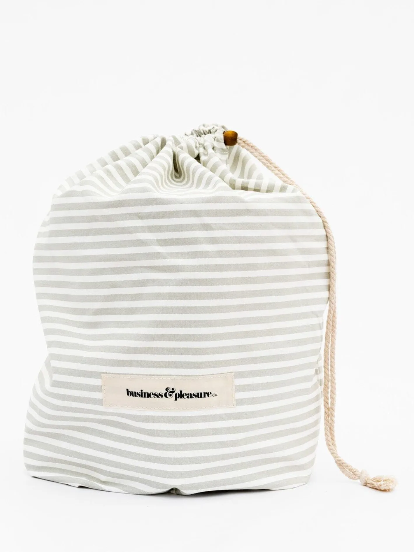 Business & Pleasure Co. The Pool Lounger - Lauren'S Sage Stripe