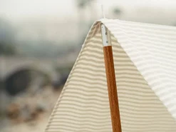 Business & Pleasure Co. The Premium Beach Tent - Lauren'S Sage Stripe
