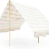 Business & Pleasure Co. The Premium Beach Tent - Sand Two Stripe