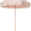 Business & Pleasure Co. The Premium Beach Umbrella - Lauren'S Pink Stripe