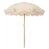 Business & Pleasure Co. The Premium Beach Umbrella - Monaco Natural Stripe