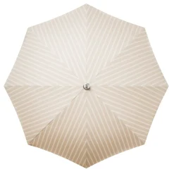 Business & Pleasure Co. The Premium Beach Umbrella - Monaco Natural Stripe