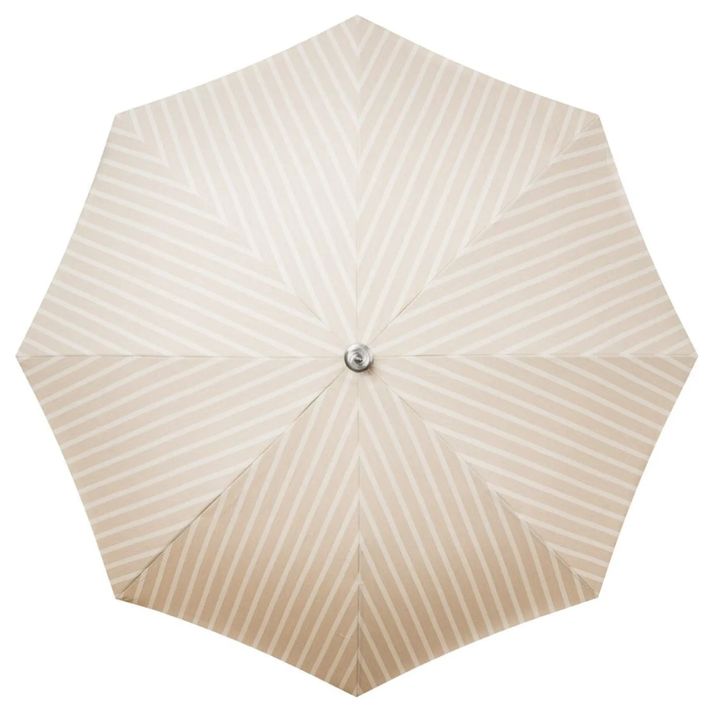 Business & Pleasure Co. The Premium Beach Umbrella - Monaco Natural Stripe