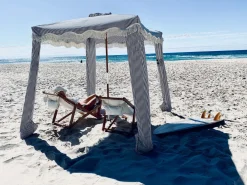 Business & Pleasure Co. The Premium Cabana - Lauren'S Navy Stripe