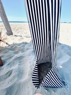 Business & Pleasure Co. The Premium Cabana - Lauren'S Navy Stripe
